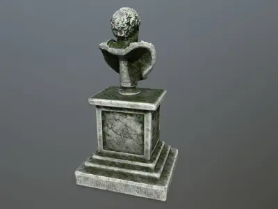 Marcus Aurelius  1 Low-poly 3D model