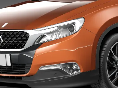 Citroen DS 6WR 2015 3D model