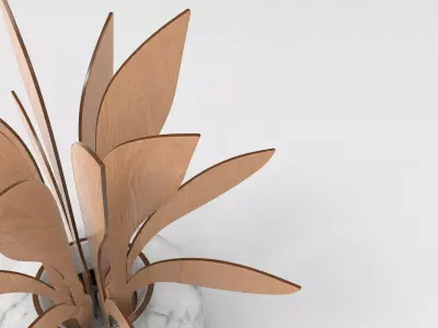 Pugra Vase Low-poly 3D model