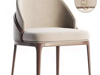 Dining chair set 17 3D model