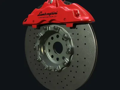 Disc Brake 3D model