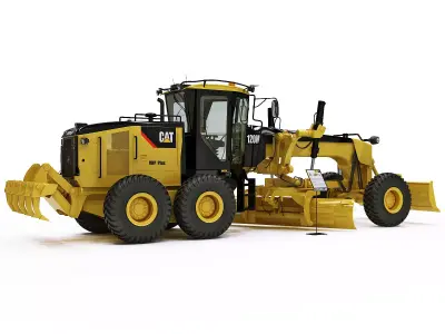 Motor Grader 3D model