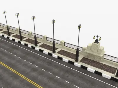 Bridge of stanley alexandria 3D model