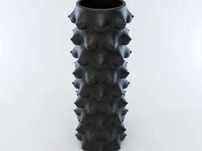Stacked Boobs Vase 3D model