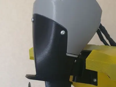RC Boat Outboard Motor 3D print model