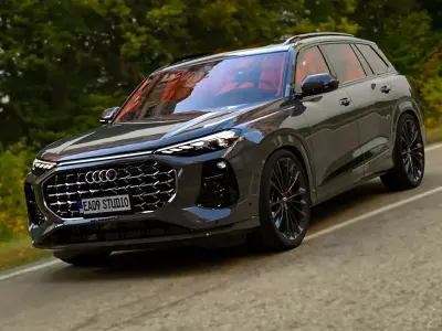  2024 Audi Q6 3D model