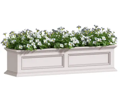 Window and Balcony Flower Box Pot 3D model order