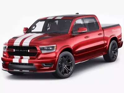 Hennessey MAMMOTH 400 3D model