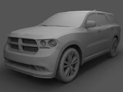Dodge Durango 2011 3D model