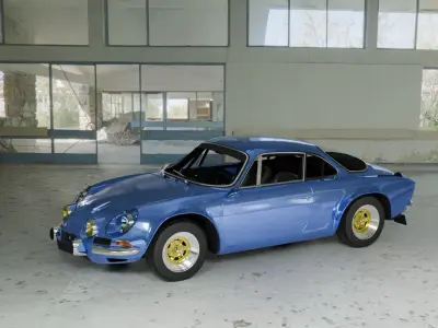 alphine renault 3D model