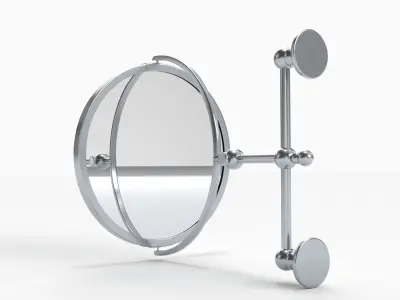 Hawthorn Hill Pivoting Shaving Mirror HH-Mirrorpivshave 3D model