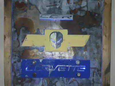 C8 Garage Art 3D print model