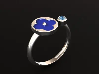 fashon ring for wemen 3D print model