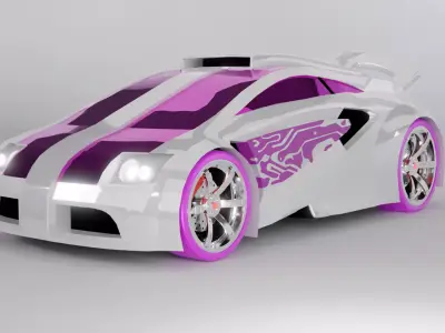 Hotwheels Technetium 3D model