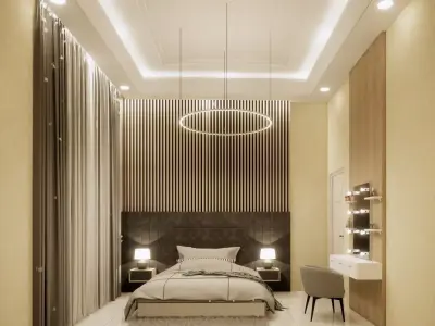 Modern Bedroom 3D model