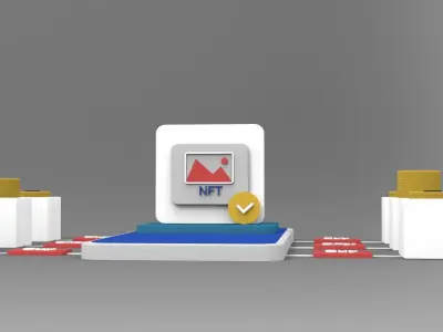 NFT Art 3D Model Free low-poly 3D model