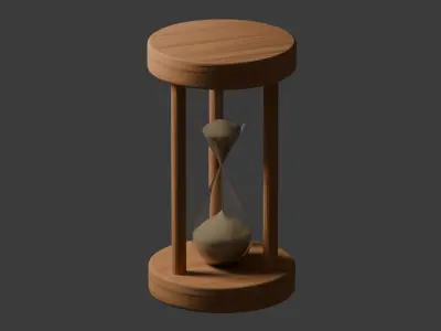 Hourglass 3D model