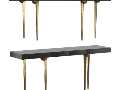 Retention Console 3D model