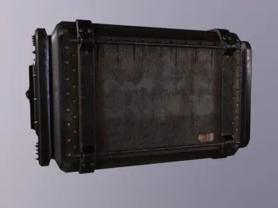 The Machine Boiler Low-poly 3D model