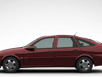 Opel Vectra B HB Facelift 3D model