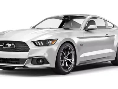 Mustang 50th Anniversary Edition 2015 3D model