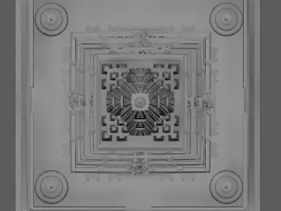Indian temple 02 3D model