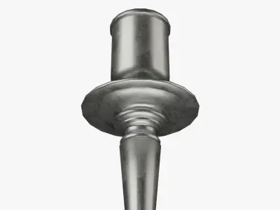 Candle Holder Low-poly 3D model