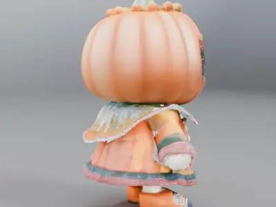 sinister pumpkin 3D model