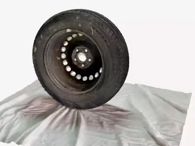 Car Wheel 3D print model
