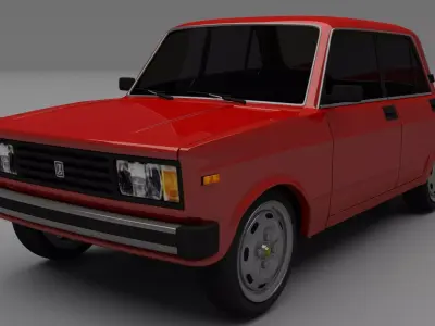 Lada nova 3D model