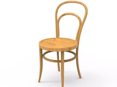 Silla Thonet - Silla N 14  Thonet Chair - Chair N 14 3D model