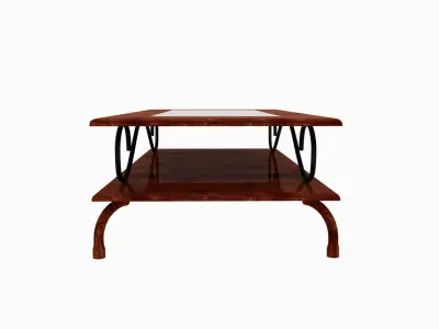 Antique Coffee Table 3Dsmax 3D model