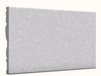 Old Tumbled Stone Wall Segment 3D model
