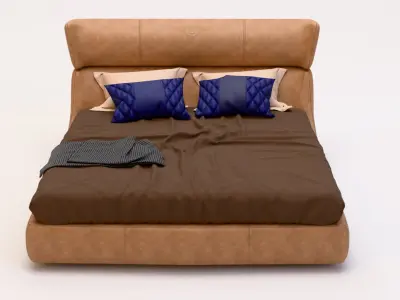 Lancaster bed by BentleyHome 3D model