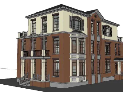 Regal-Luxury-Villa Area-03 3D model