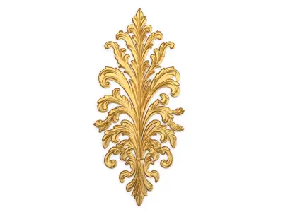 Classic decor ornament carved 41  3D model