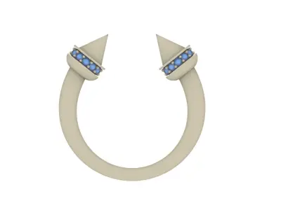 Gothic Ring Free 3D print model
