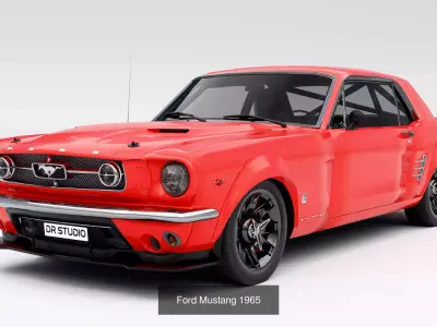 Ford Car Collection 3D Model Pack