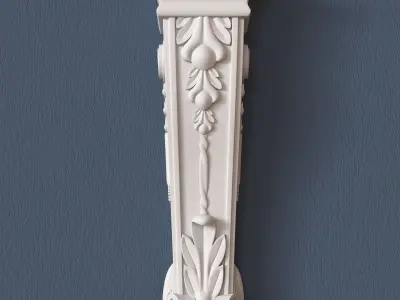 Decorative Corbel 3D model 13