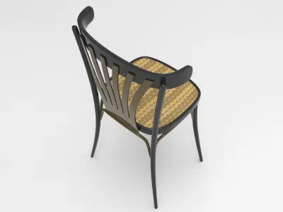 Kips Chair Low-poly 3D model