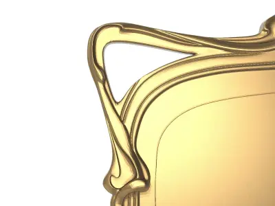 Carved Picture Frame 3D model 37