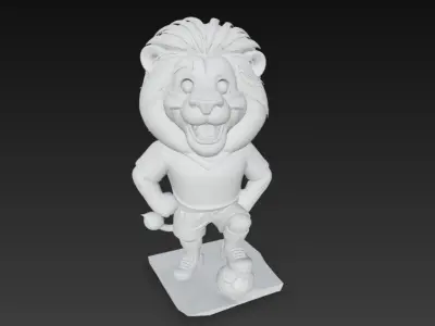 The King of Football  3D print model