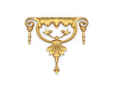 Classic carved decor ornament 503 3D print model