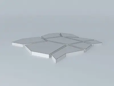 Paver Stone Path Free 3D model