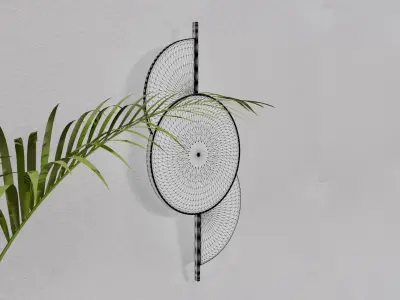 Marble Design Mirror 3D 3D model