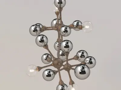 Element Chandelier 3D model