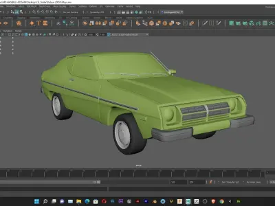 Datsun 200SX for 3D Print Model and High poly 3D print model