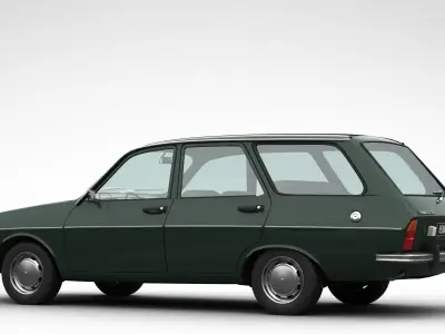 Renault 12 TL Break 3D model