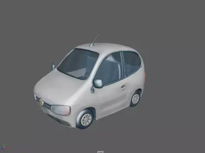 TOON Car 05 3D model