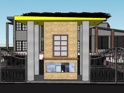 Sports Facilitation Center 3D model